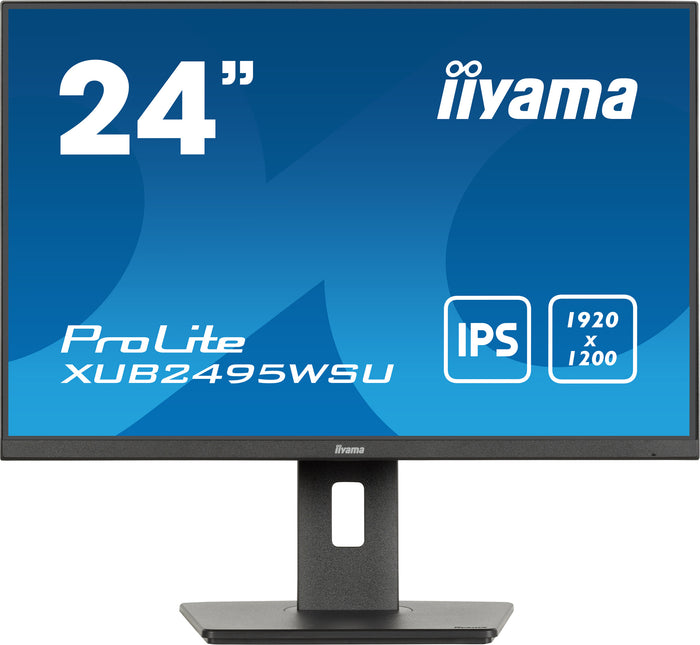 iiyama ProLite XUB2495WSU-B7 24" 4K Ultra HD Monitor | 1920 x 1200 75Hz HDMI DP