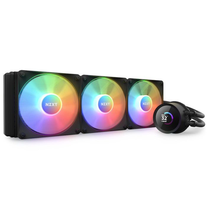 NZXT Kraken 360 RGB AIO Liquid Cooler | 360mm 1800 RPM 78.02 CFM PWM RGB Black
