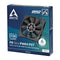 ARCTIC P8 Slim PWM Fan | 80mm 3000 RPM 22.5 CFM PWM Fluid Dynamic Bearing (FDB) Black