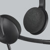 Logitech H340 Headset Wired Head-band Office/Call center USB Type-A Black