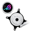 ASUS ROG Strix LC III 240 ARGB White Edition AIO Liquid Cooler | 240mm 2800 RPM 70.38 CFM PWM RGB White