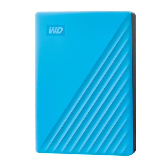 Western Digital WDBR9S0060BBL-WESN 6 TB Encrypted External HDD | USB 3.2  Black, Blue