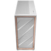 Antec FLUX PRO White EUV ARGB Full Tower PC Case White, Wood | Liquid Cooling Support