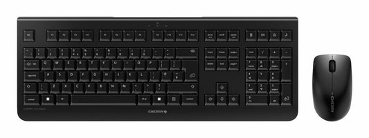 CHERRY DW 3000 Keyboard | Wireless, QWERTY, Black, Mouse Included