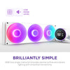NZXT Kraken Elite 420 RGB Processor All-in-one liquid cooler 14 cm White 1 pc(s)