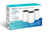 TP-LINK AXE5400 Tri-Band Mesh Wi-Fi 6E System Tri-band Wi-Fi 6 Mesh System | 3-Pack, White