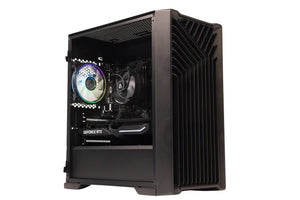 GTR Aether Gaming PC | AMD Ryzen 5 5500 | NVIDIA RTX 4060 8GB GDDR6 | 16GB DDR4 3600MHz RAM | 1TB NVMe SSD | 650W Ultra-Quiet PSU | Windows 11 Home | WiFi | ARGB Gaming Case | Prebuilt High Performance Gaming Desktop PC