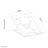 Neomounts by Newstar foldable laptop stand