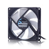 Fractal Design Silent Series R3 92mm Case Fan | 90mm 1500 RPM 24.4 CFM Black