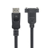 StarTech.com 3ft (1m) Panel Mount DisplayPort Cable - 4K x 2K - DisplayPort 1.2 Extension Cable Male to Female - DP Video Extender Cord with Panel Mount DP Connector - DP Monitor Cable