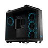ASUS TUF GAMING GT502 Horizon TG ARGB Black Midi Tower PC Case Black | Liquid Cooling Support