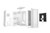 be quiet! Shadow Base 800 FX White ARGB Midi Tower PC Case White | Liquid Cooling Support