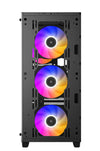 DeepCool CC560 ARGB Midi Tower PC Case Black | Liquid Cooling Support