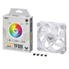 ASUS TUF GAMING TF120 ARGB WHITE EDITION Cooler | 120mm 1900 RPM 76 CFM RGB White