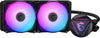 MSI MAG CORELIQUID 240R V2 AIO Liquid Cooler | 240mm 2000 RPM 78.73 CFM RGB Dual ball bearing Intel & AMD Compatible Black