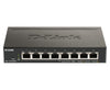 D-Link DGS-1100-08PV2 network switch Managed L2/L3 Gigabit Ethernet (10/100/1000) Power over Ethernet (PoE) Black