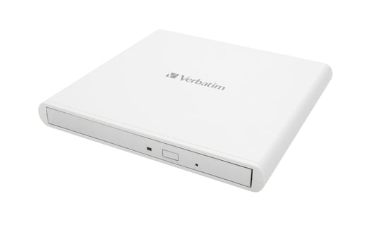 Verbatim Optical Disc Drive Mobile DVD ReWriter USB 2.0 White