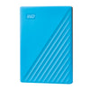 Western Digital My Passport 2 TB Encrypted External HDD | USB 3.2  Blue