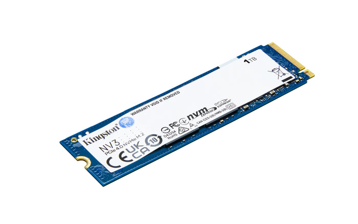 Kingston 1000G NV3 1 TB PC/Laptop Internal SSD | 3D NAND NVMe PCI Express 4.0 M.2