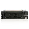 StarTech.com Black Aluminum 5.25in Rugged SATA Hard Drive Mobile Rack Drawer