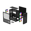 DeepCool CH560 DIGITAL ARGB Midi Tower PC Case Black | Liquid Cooling Support