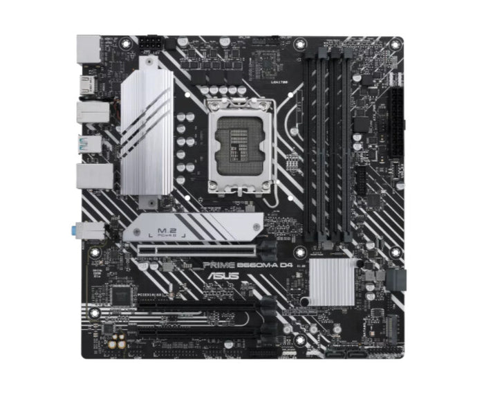 ASUS PRIME B660M-A D4-CSM mATX Motherboard | LGA1700 | 4x DDR4 Slots