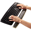 Fellowes 9653601 wrist rest Gel Black, Grey