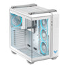 ASUS TUF GAMING GT502 Horizon TG ARGB White Midi Tower PC Case White | Liquid Cooling Support