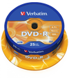 Verbatim Blank DVD 43667 4.7 GB DVD-R 25 pc(s)