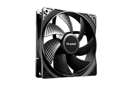 be quiet! Pure Wings 3 120mm Case Fan | 120mm 1600 RPM 49.9 CFM Black