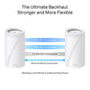 TP-LINK BE19000 Tri-Band Whole Home Mesh WiFi 7 System Tri-band Mesh System | 2-Pack, White