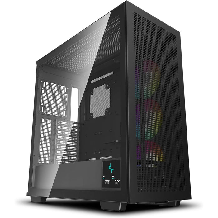 DeepCool Morpheus ARGB Tower PC Case Black | Liquid Cooling Support