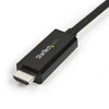 StarTech 10ft (3m) Mini DisplayPort to HDMI Cable - 4K 30Hz Video - mDP to HDMI Adapter Cable - Mini DP or Thunderbolt 1/2 Mac/PC to HDMI Monitor/Display - mDP to HDMI Converter Cord