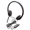 Logitech H340 Headset Wired Head-band Office/Call center USB Type-A Black