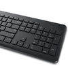 DELL KM3322W Keyboard | Wireless, QWERTY, Black, Mouse Included