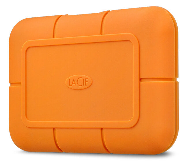 LaCie Rugged 1 TB Portable SSD | USB 3.2 Gen 2 Orange