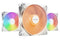 be quiet! LIGHT WINGS LX 120mm PWM 3-Pack White Case Fan | 120mm 1600 RPM 51.5 CFM PWM RGB Rifle bearing White