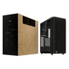 ASUS ProArt PA401 Wood TG PWM (Black) Tower PC Case Black | Liquid Cooling Support