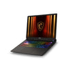 MSI Vector 16 HX AI A2XWIG-006UK Intel Core Ultra 9 275HX Laptop 40.6 cm (16") Quad HD+ 32 GB DDR5-SDRAM 1 TB SSD NVIDIA GeForce RTX 5080 Wi-Fi 7 (802.11be) Windows 11 Home Advanced UK English Grey