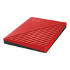 Western Digital My Passport 2 TB 2.5" Encrypted External HDD | USB 3.2  Red