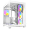 Antec C5 ARGB Midi Tower PC Case White | Liquid Cooling Support