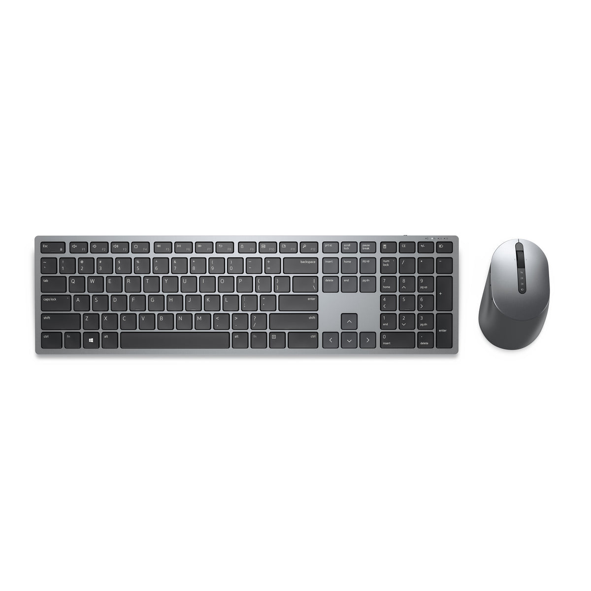 DELL KM7321W - UK Keyboard | Wireless, QWERTY, Grey, Mouse Included