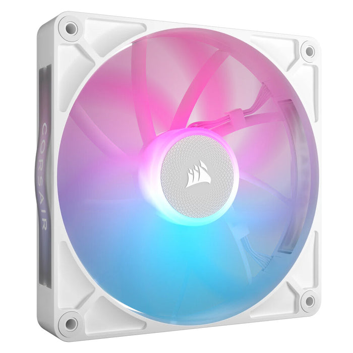 Corsair iCUE LINK RX140 RGB Case Fan | 140mm 1700 RPM 94.7 CFM PWM RGB Magnetic levitation bearing White