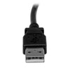 StarTech 2m USB 2.0 A to Right Angle B Cable - M/M