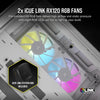 Corsair 2500X RGB Micro Tower PC Case White | Liquid Cooling Support