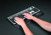 Fellowes Health-V Fabrik Keyboard Palm Support Black