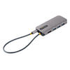 StarTech.com USB C Multiport Adapter, 4K 60Hz HDMI Video, 3 Port 5Gbps USB Hub, 100W Power Delivery Pass-Through, GbE, 12"/30cm Cable, Mini Travel Dock, Laptop Docking Station