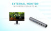 i-tec Metal Cooling Pad for notebooks (up-to 15.6”) with USB-C Docking Station (Power Delivery 100 W)