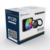 Silverstone PF120-ARGB Processor All-in-one liquid cooler 12 cm Black