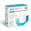 TP-LINK Whole Home Mesh WiFi 6 Unit AX3000 Dual-band Wi-Fi 6 Mesh System | 1-Pack, White